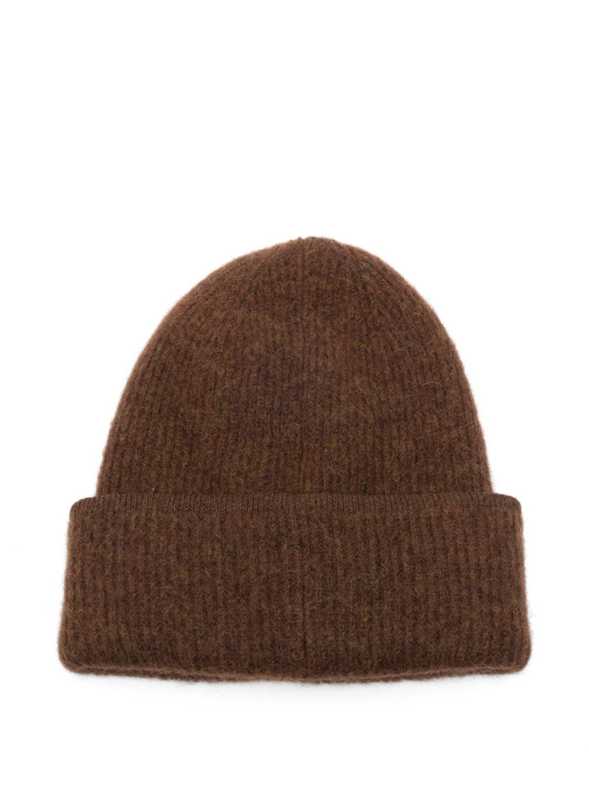 Brown Logo Beanie Cap 3