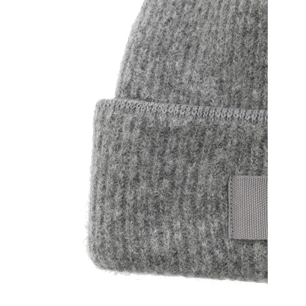 Grey Le Bonnet Logo Beanie Cap 2