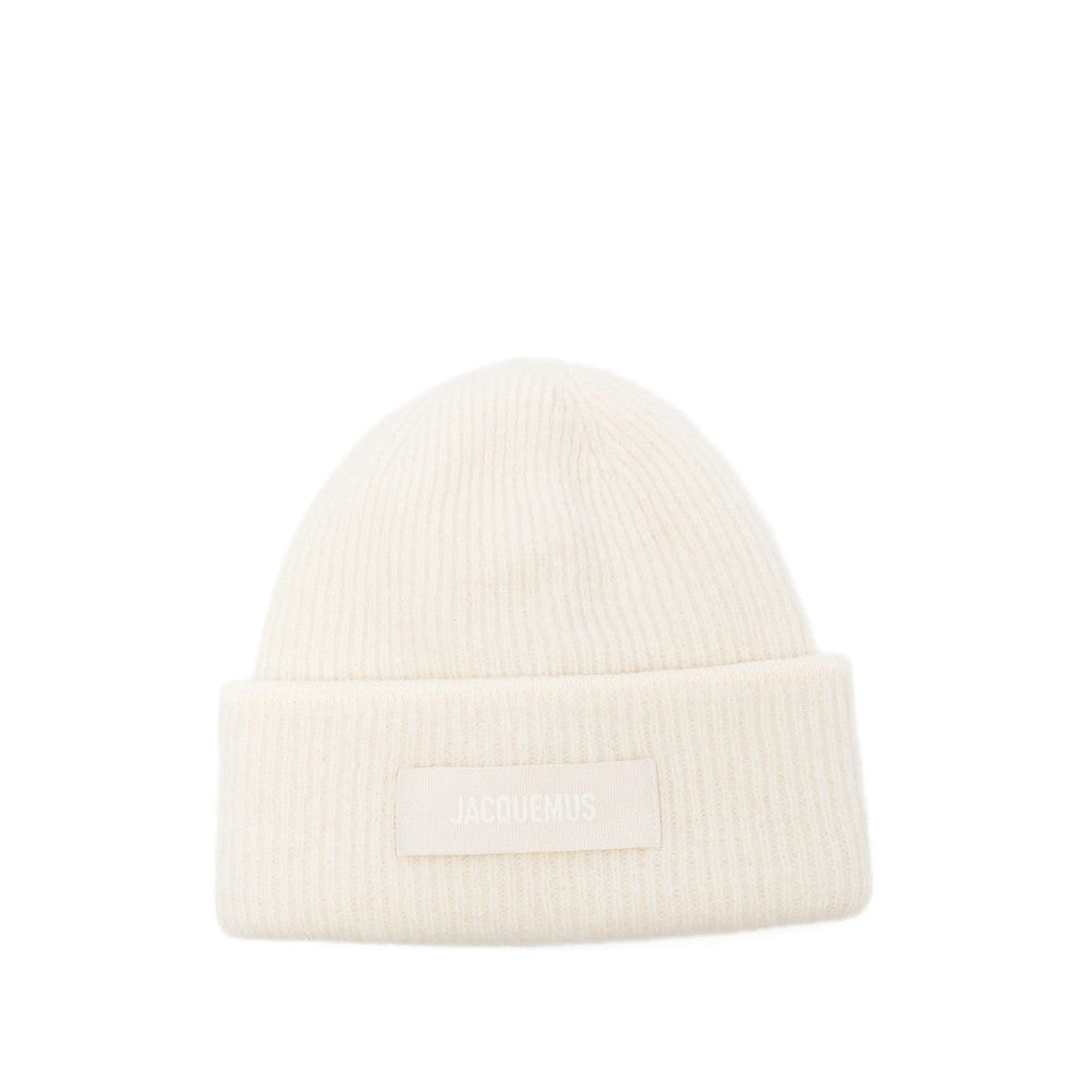 Off White Logo Beanie Cap 1