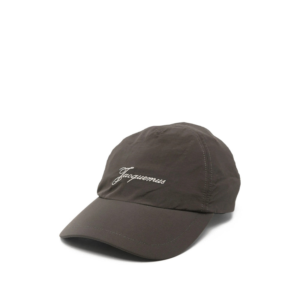Dark Brown Logo Baseball Cap 1
