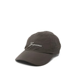 Dark Brown Logo Baseball Cap 1