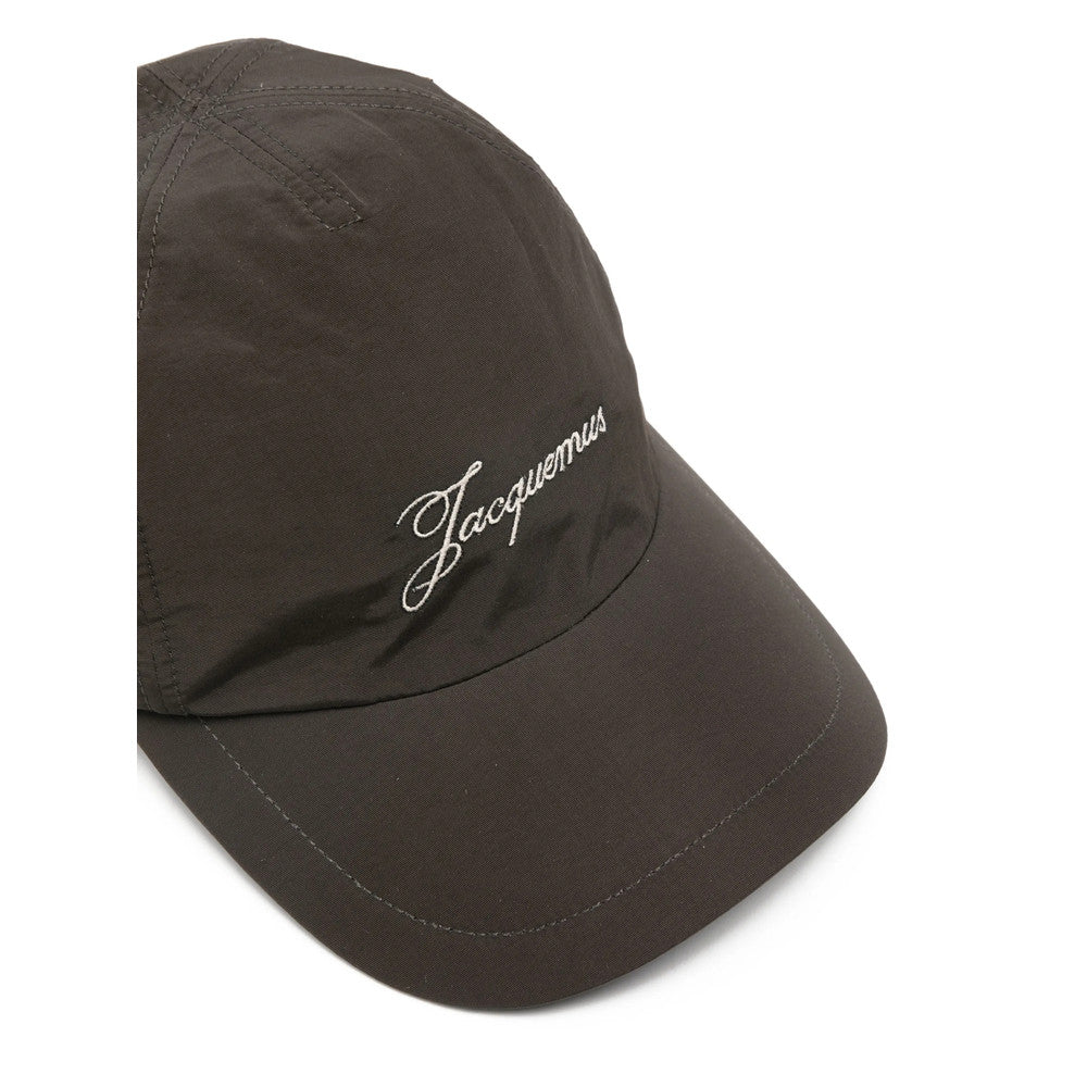 Dark Brown Logo Baseball Cap 3