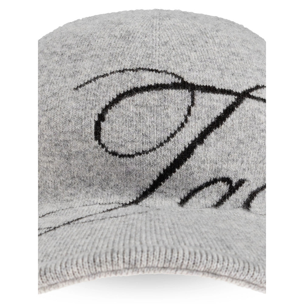 Grey Logo Baseball Cap 3