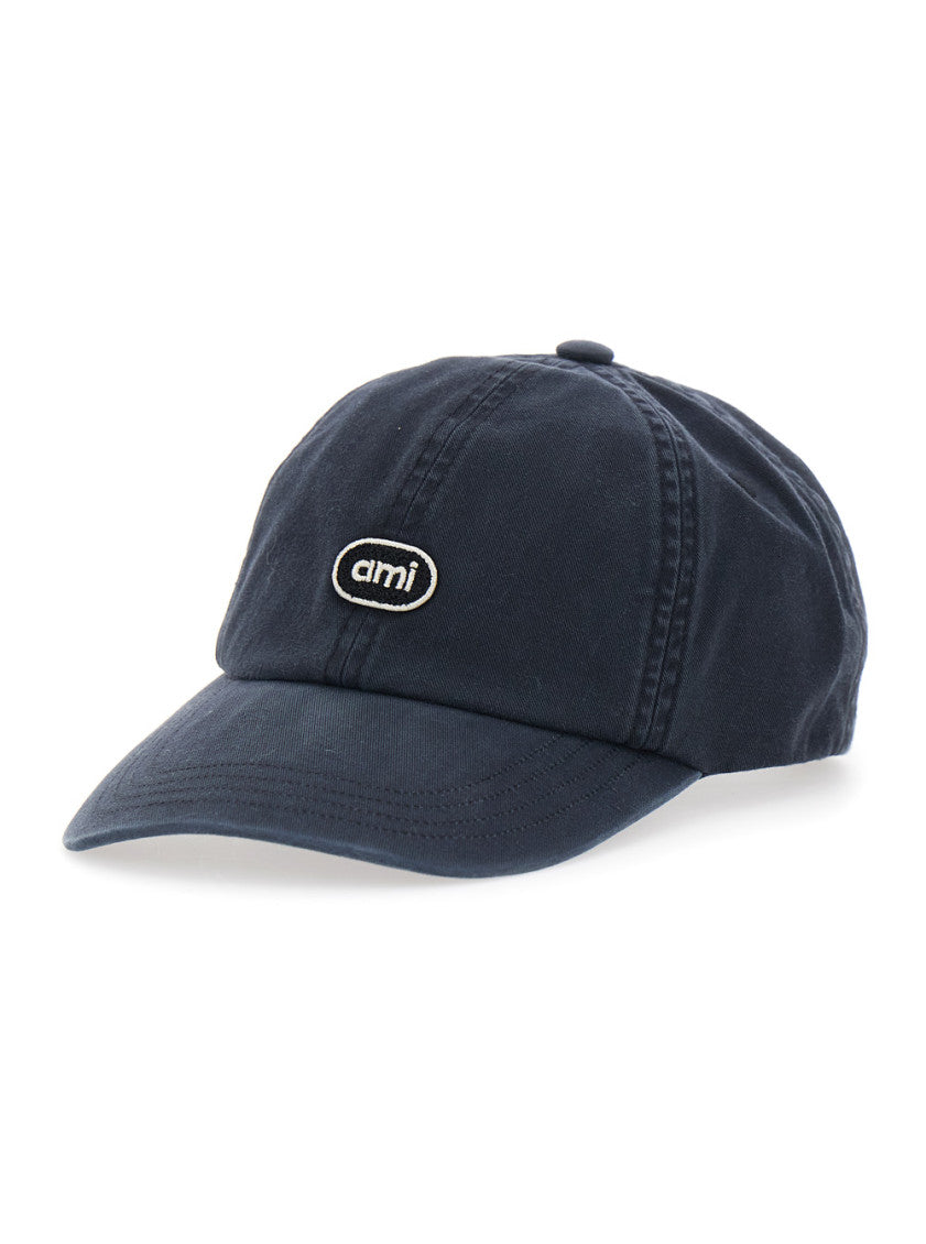Black Logo Baseball Cap 1