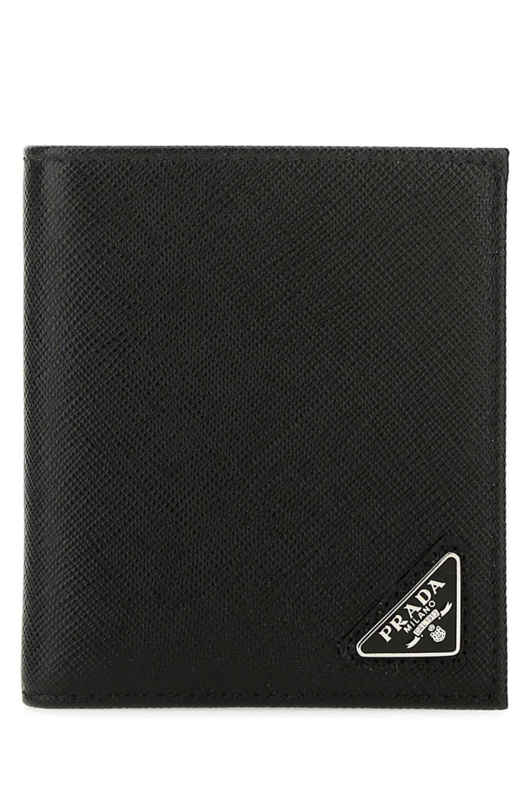 Black leather wallet 1