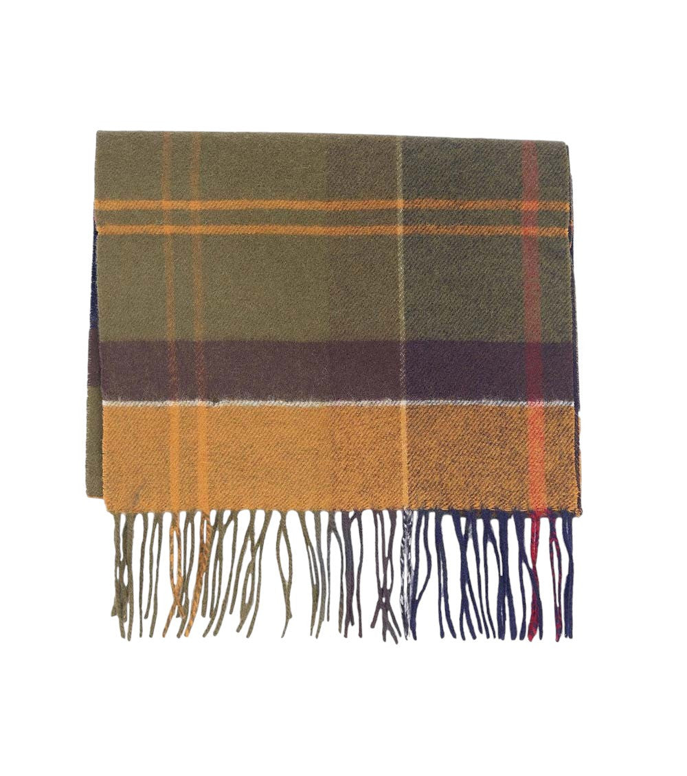 Green Check Scarf 1