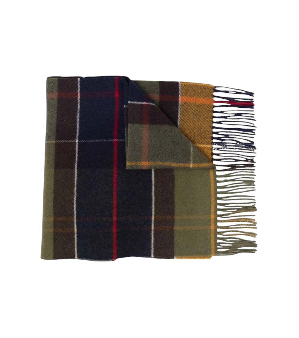 Green Check Scarf 2