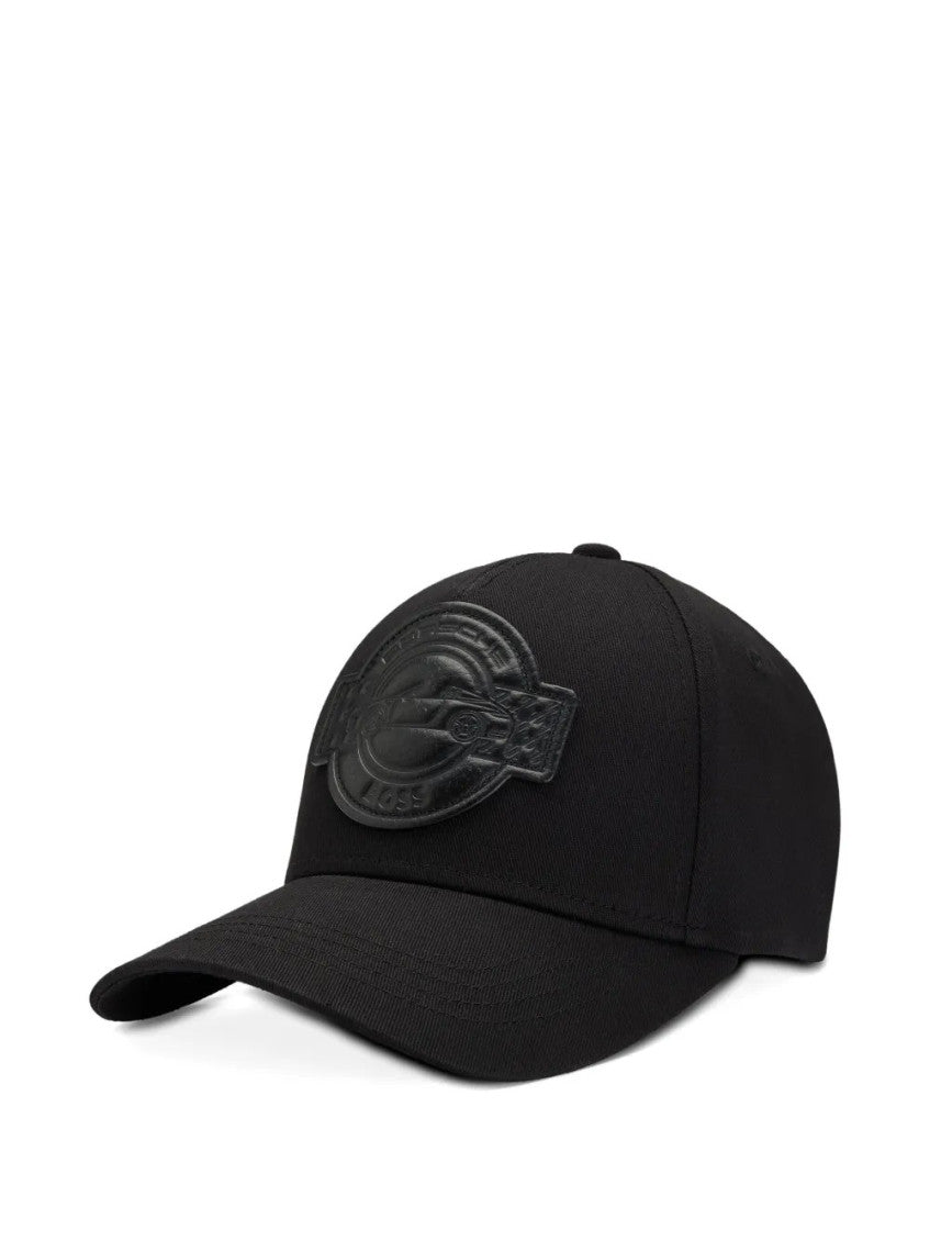 Black Logo Baseball Cap 1