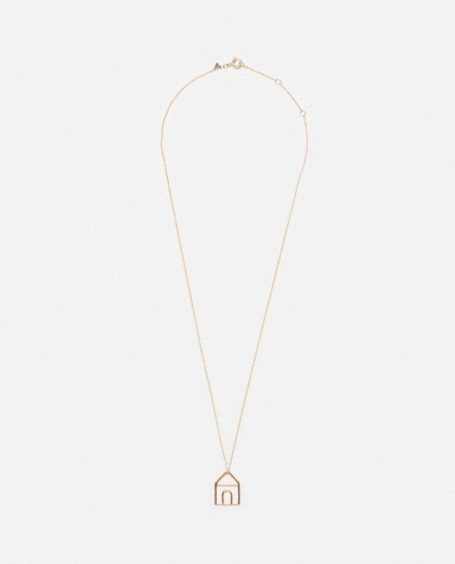 Golden House Pendant Necklace 1