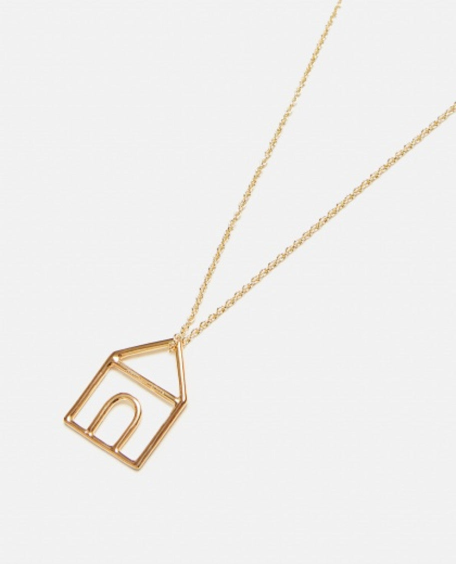 Golden House Pendant Necklace 2