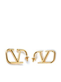 Golden VLogo Signature earrings 1
