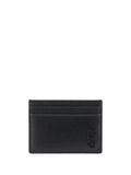 Black Logoed card holder 1