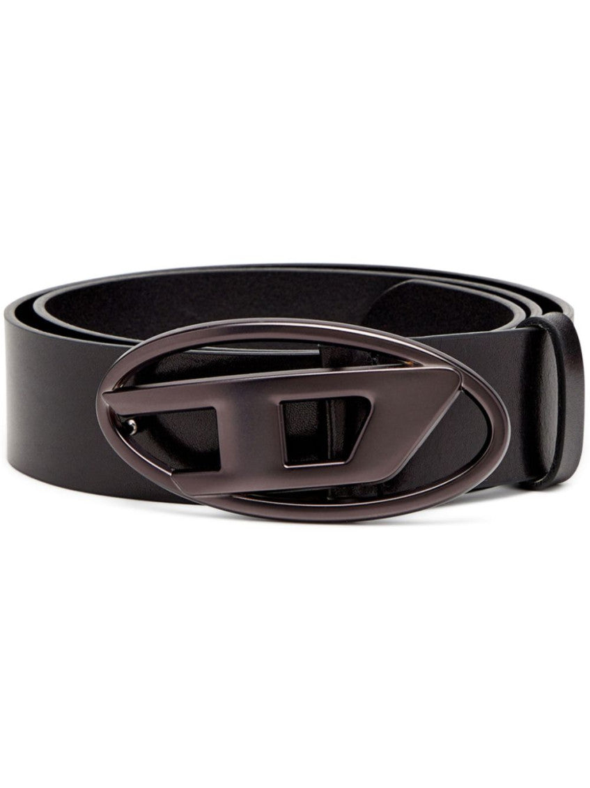 Black Signature Buckle Belt 1