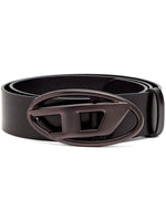 Black Signature Buckle Belt 1