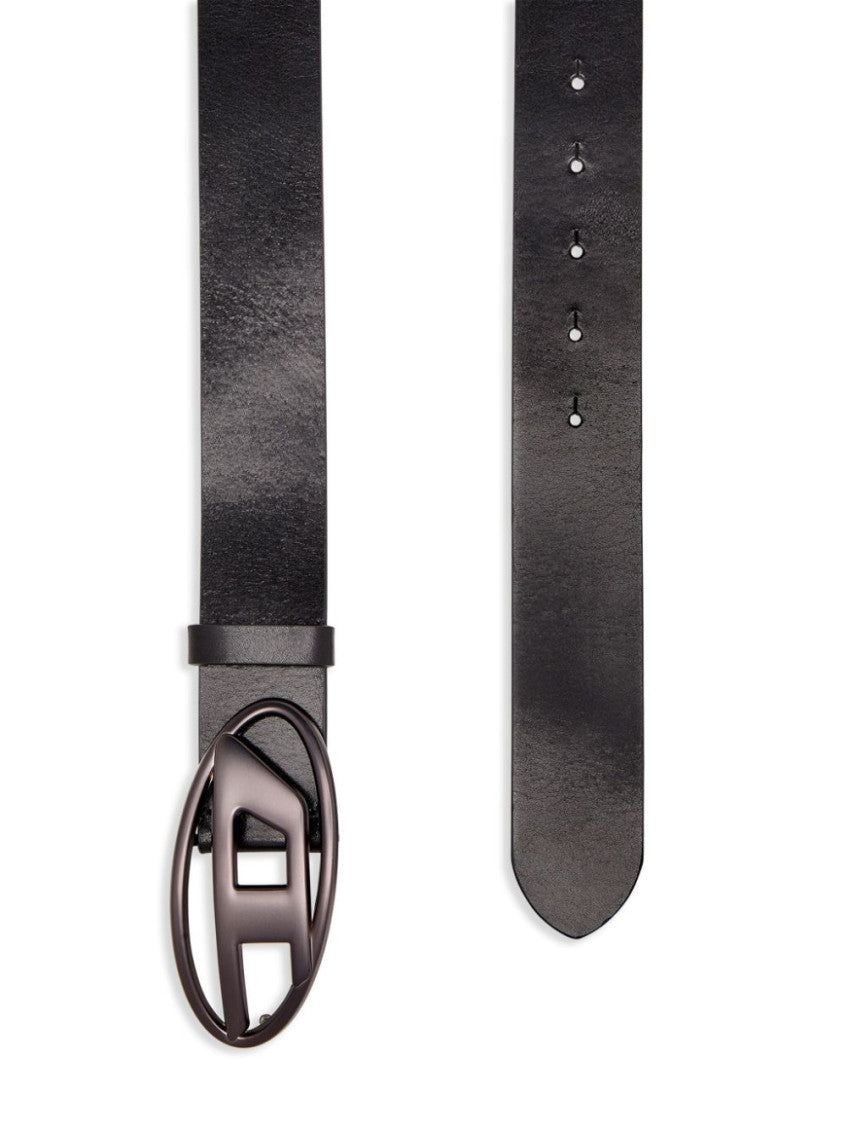 Black Signature Buckle Belt 3