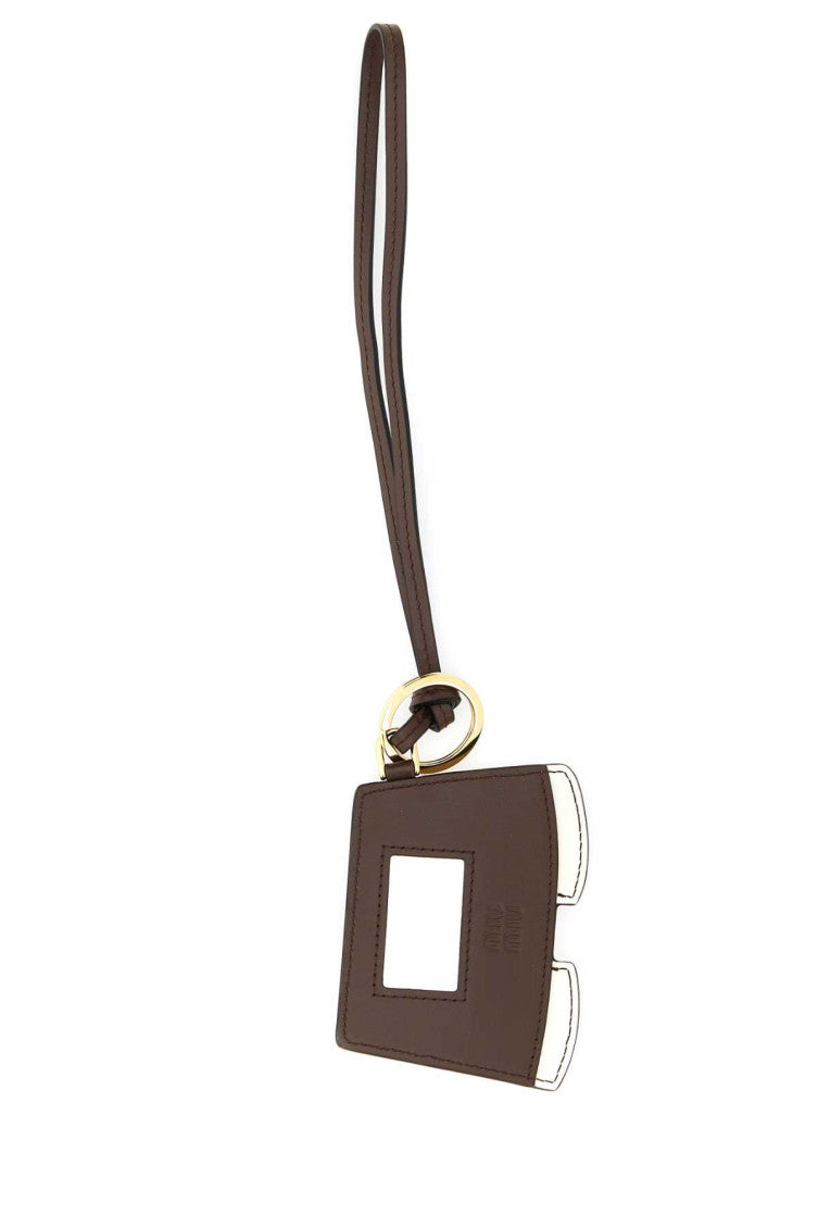 Multicolor leather keyring   2
