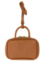 Camel Leather Beau Keyring 1