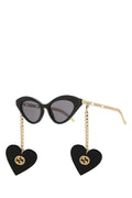 Black Heart Charm Sunglasses 1