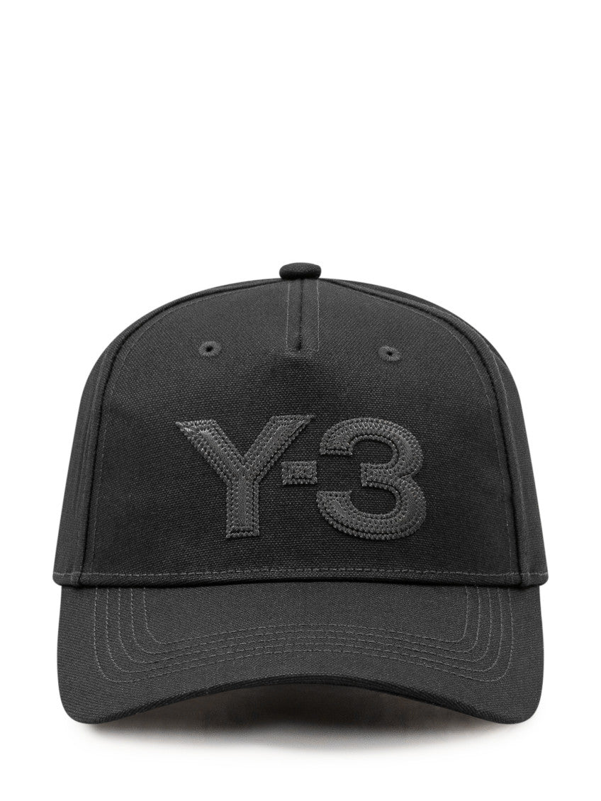 Black Logo Baseball Hat 1