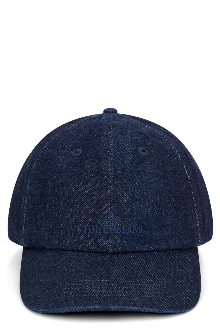 Dark Blue Logo Baseball Cap 1
