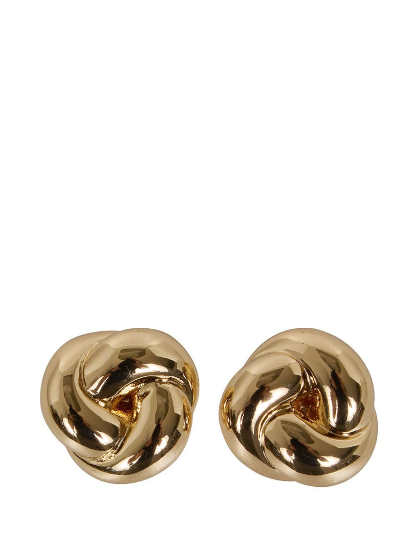 Golden Knot Stud Earrings 1