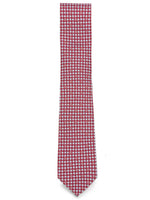 Red Printed Tie 1