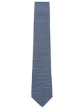 Blue Printed Tie 1