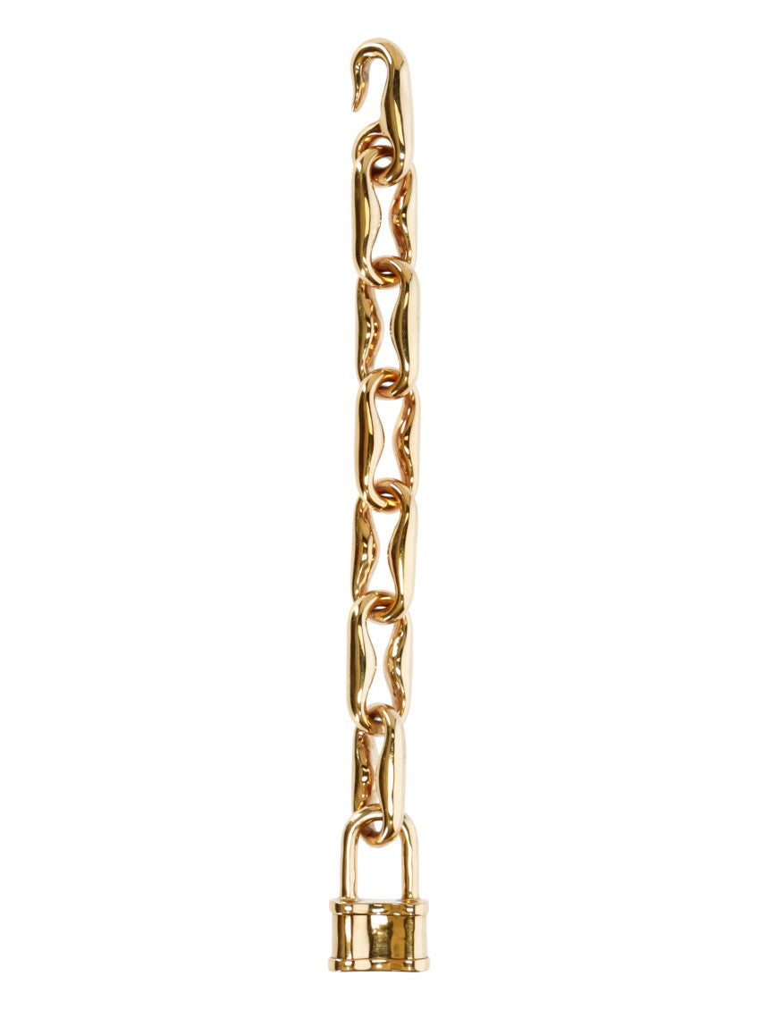 Golden Padlock Chain Bracelet 2
