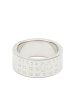 Silver Signature Logo Ring 1