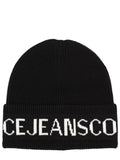 Black Logo Beanies Hat 1