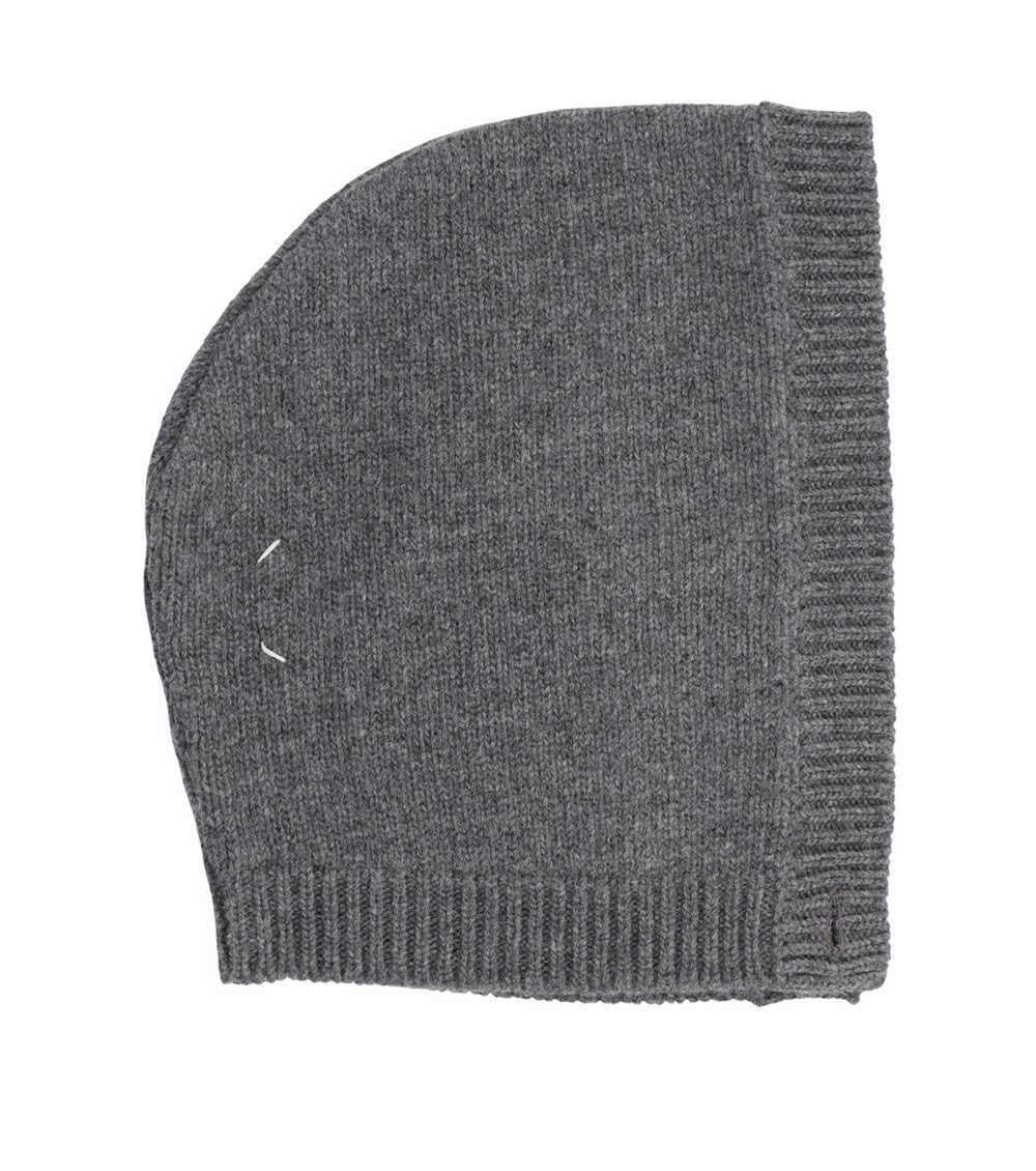 Grey Solid Winter Hat 1