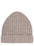 Beige Knitted Beanie 1