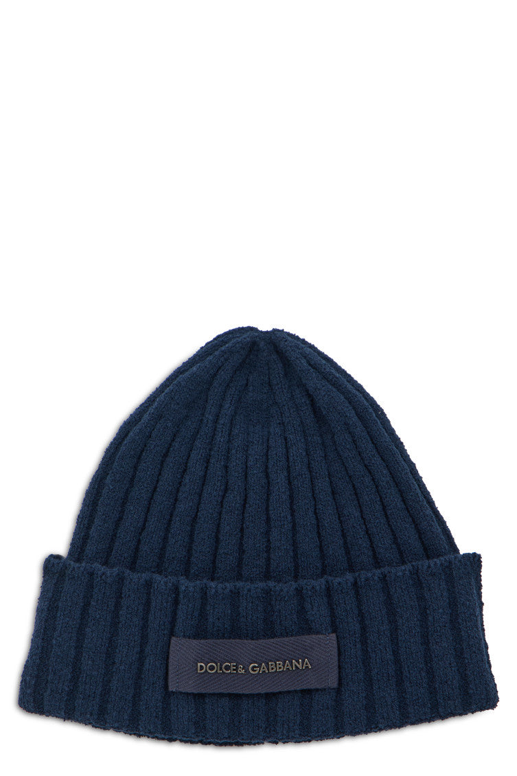 Blue Logo Beanie Cap 1