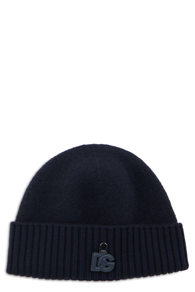 Blue Logo Beanie Cap 1