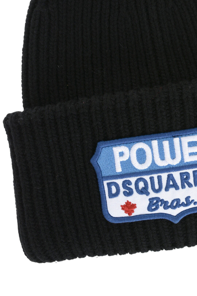 Black Power Logo Beanie Cap 2