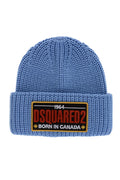 Sky Blue Logo Beanie Cap 1