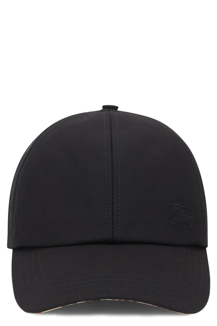 Black Logo Baseball Cap 1