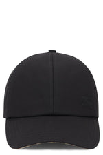 Black Logo Baseball Cap 1