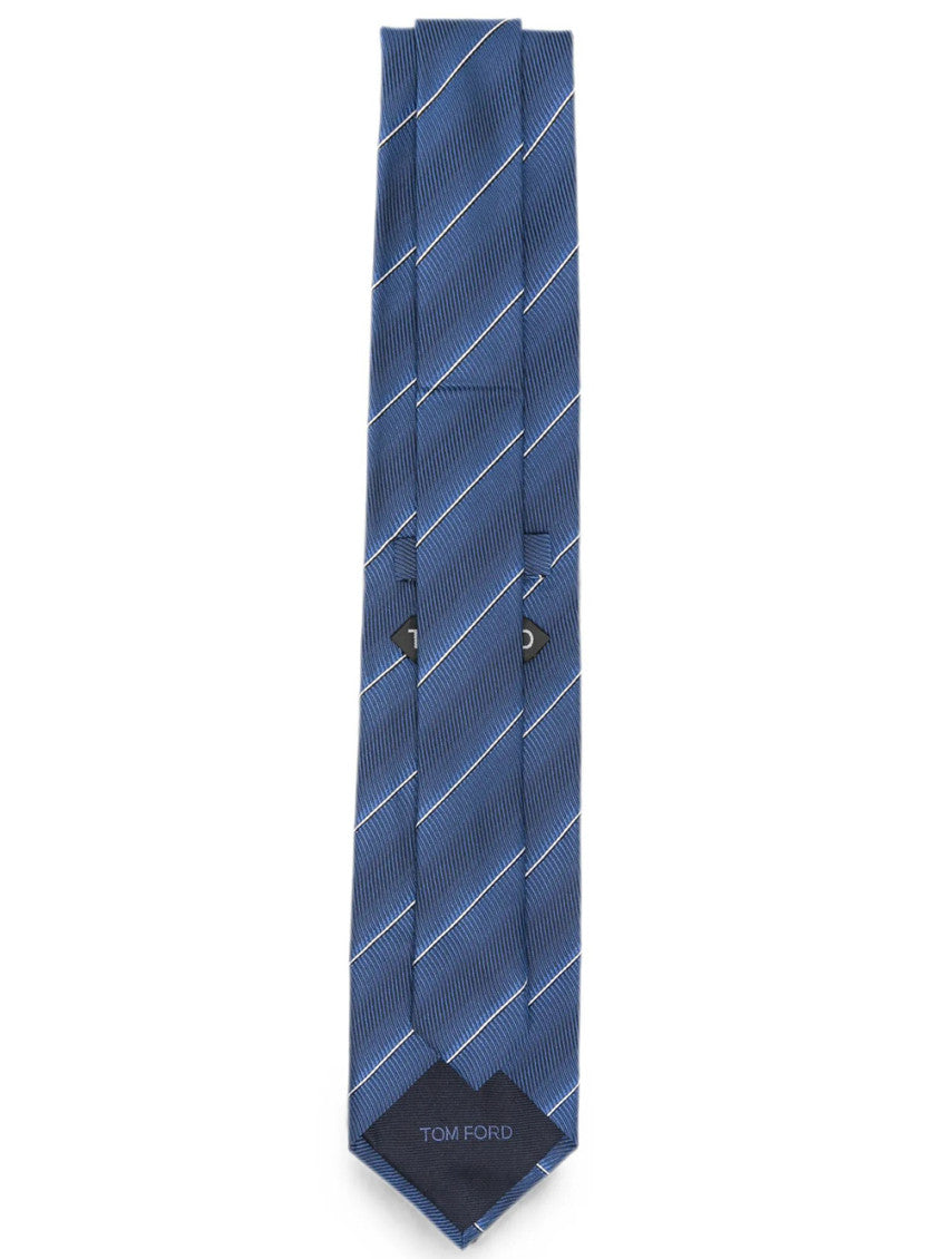 Blue Striped Tie 2