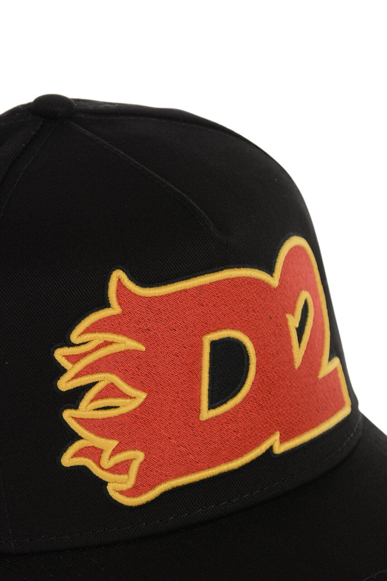 Black Logo Baseball Cap 2