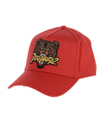 Red Bear Embroidered Baseball Cap 1