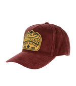 Maroon Logo Graphic Baseball Cap 1