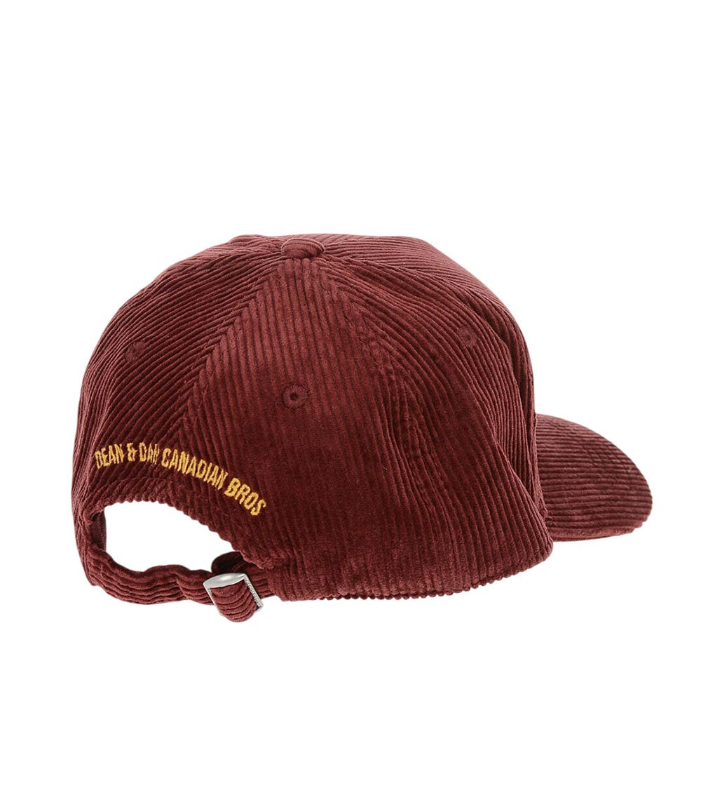 Maroon Logo Graphic Baseball Cap 3
