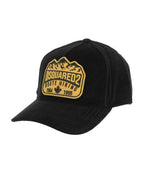 Black Route Hiking Logo Baseball Cap 1