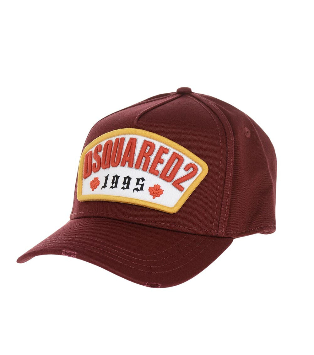 Maroon Logo Baseball Cap 1