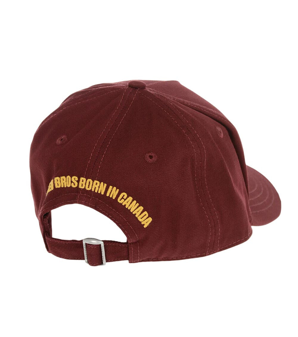 Maroon Logo Baseball Cap 3