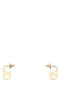 Gold Crystal Drop Earrings 1