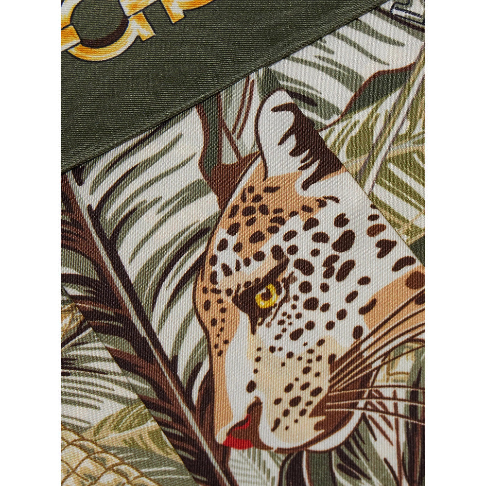 Green Felini Printed Scarf 3