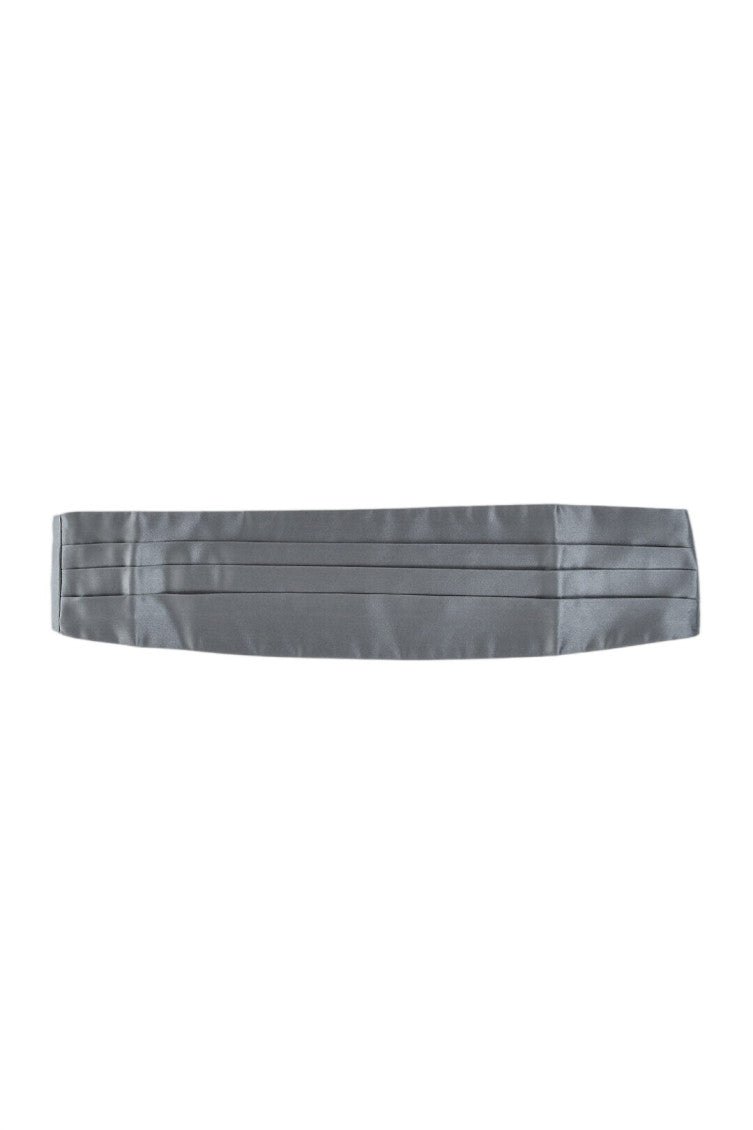 Grey Cummerbund Belt 1