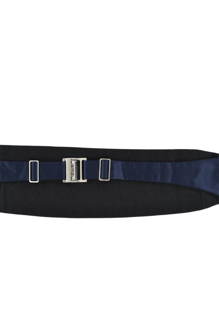 Blue Cummerbund Belt 3